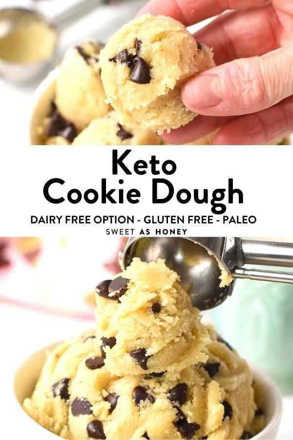 Keto Cookie Dough Low Carb Sugar Free Gluten free