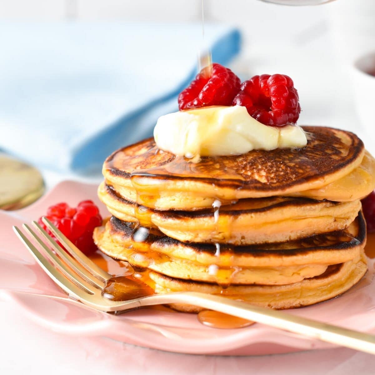 Low-Carb Protein Pancakes (Gluten-Free) - Sweet As Honey