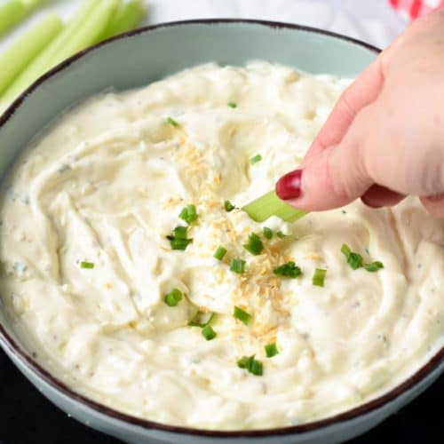 3-Ingredient Easy Onion Dip Recipe