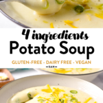 4 ingredients Potato Soup