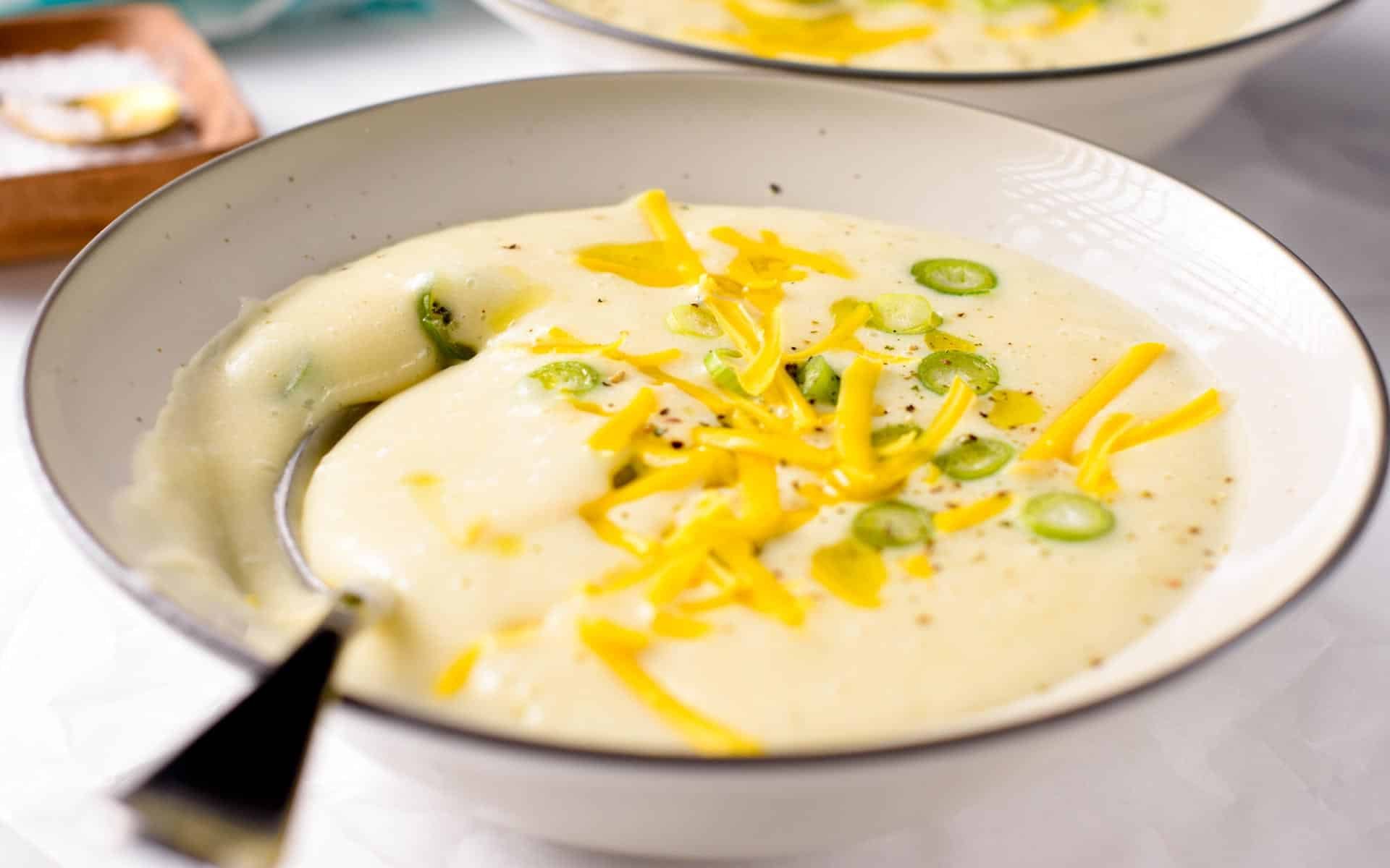 4 ingredients Potato Soup