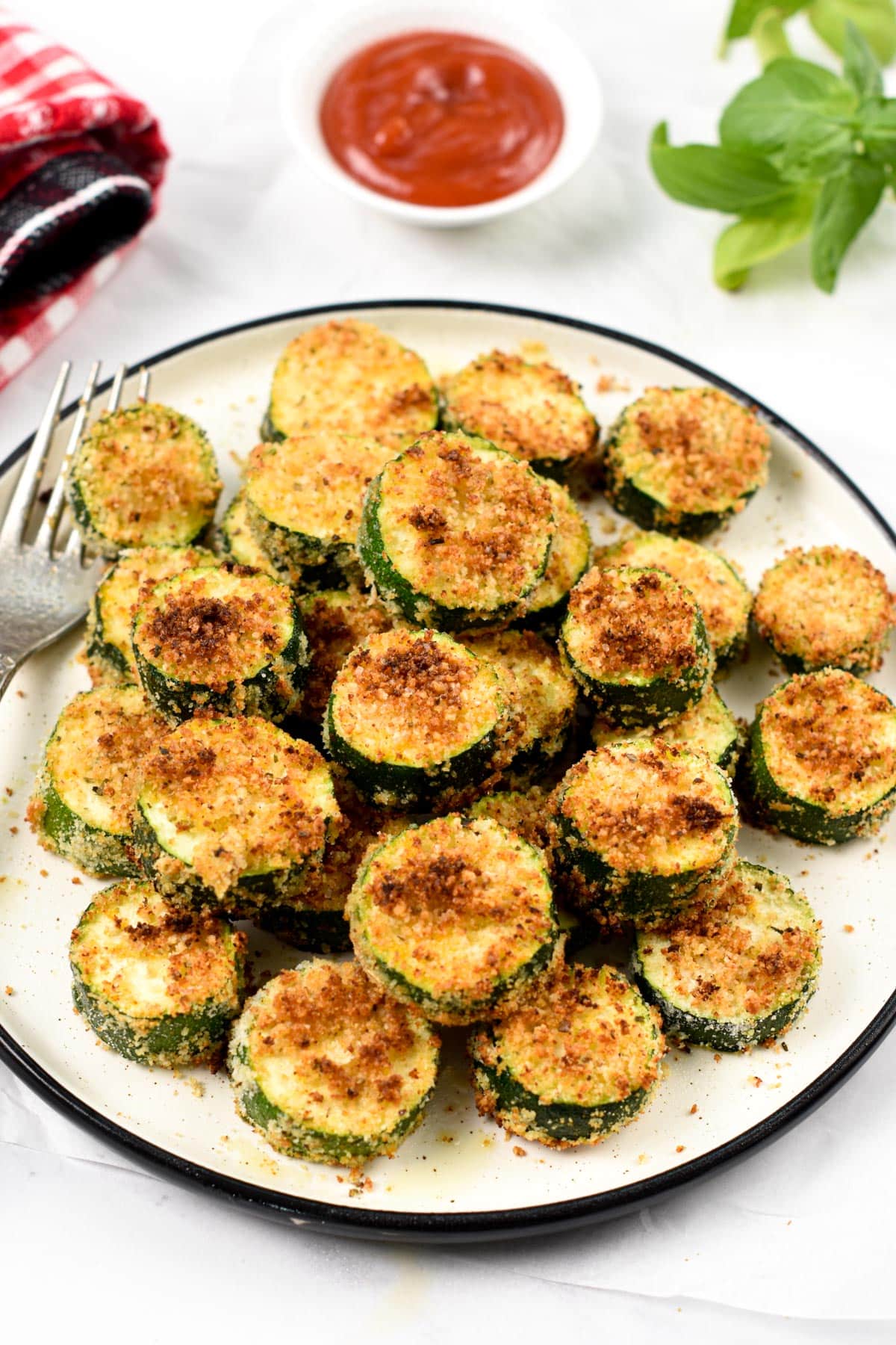 Air Fryer Zucchinis