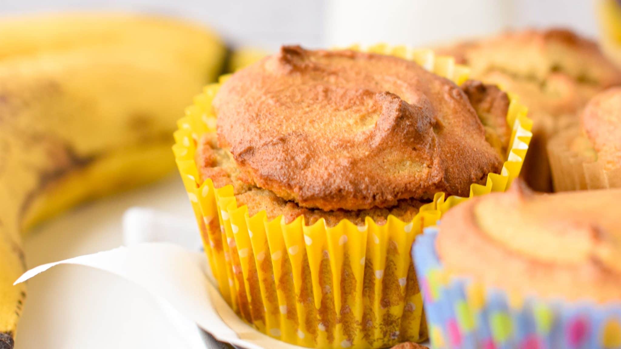 Almond Flour Banana Muffins