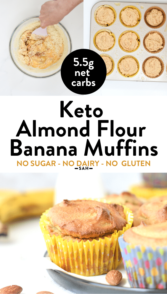 Almond Flour Banana Muffins