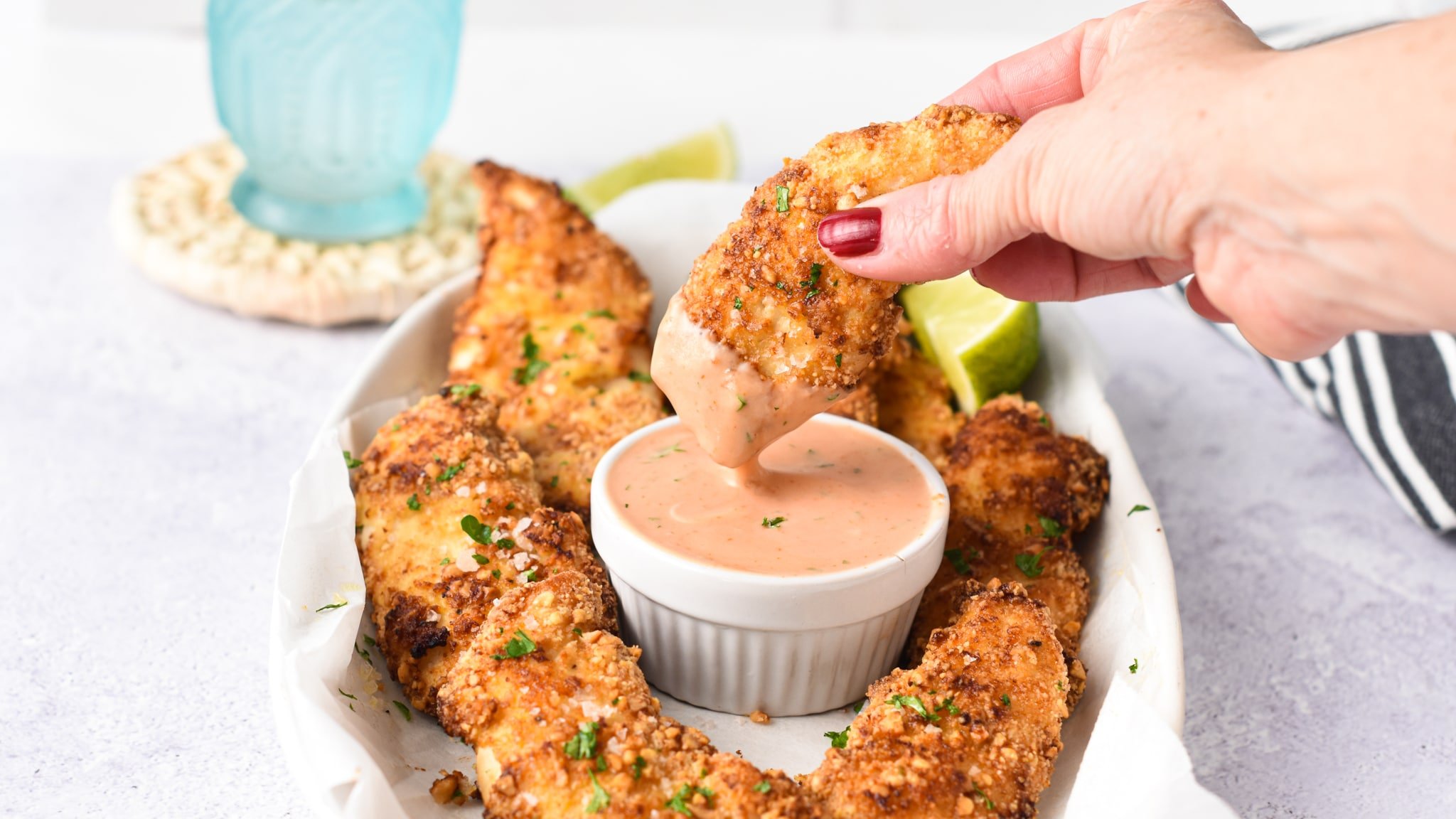 Almond Flour Chicken Tenders