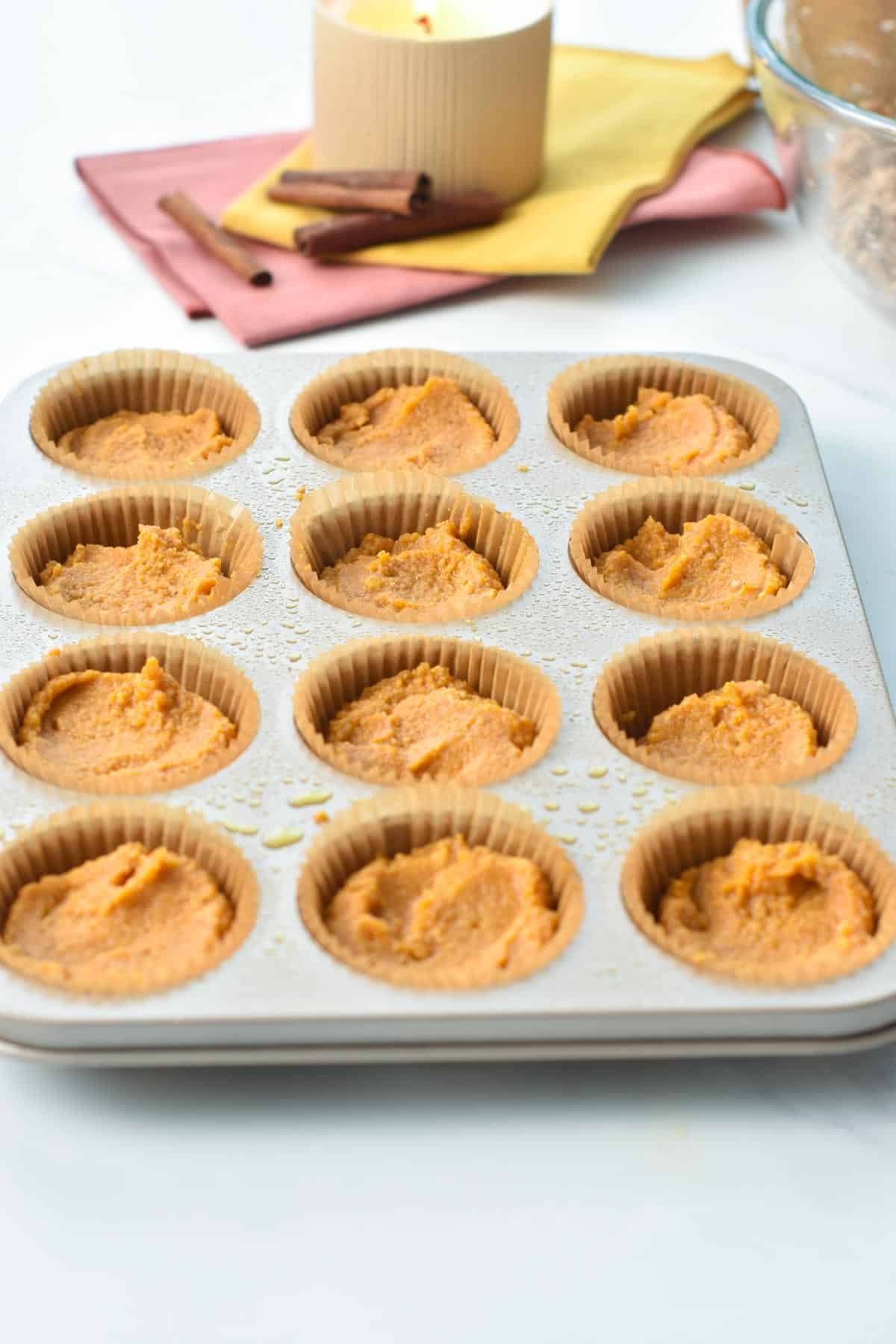 Almond Flour Pumpkin Muffins