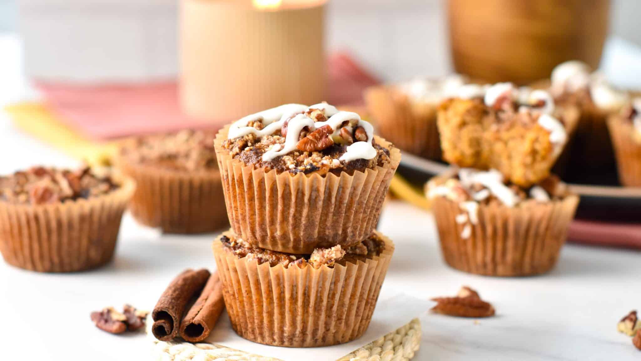 Almond Flour Pumpkin Muffins