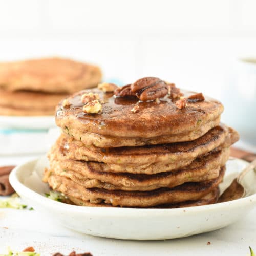 Keto Zucchini Pancakes (Sweet Version)