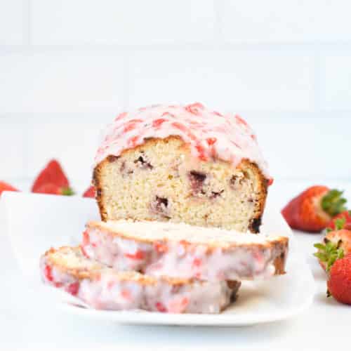 Almond flour Strawberry Bread