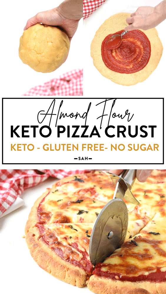 Almond flour gluten free pizza crust