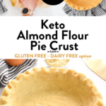 Almond flour pie crust