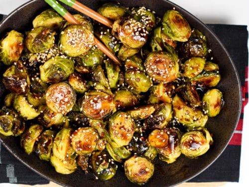 Asian Brussel Sprouts