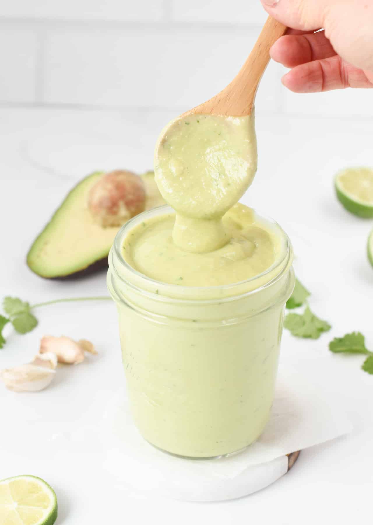 Avocado Salad Dressing - Sweet As Honey