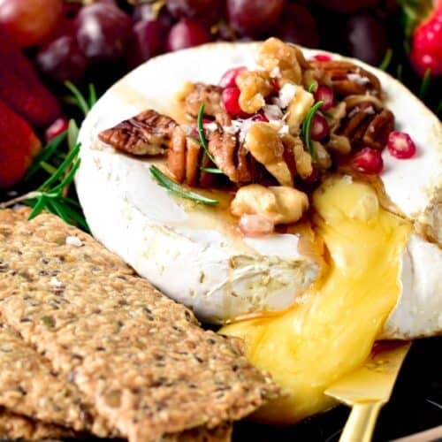 Baked Brie With Jam