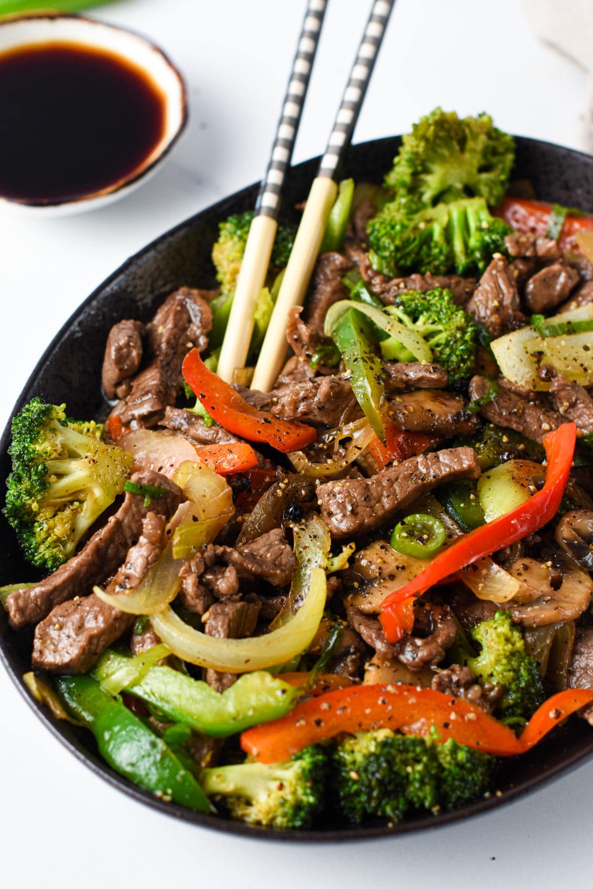 Black Pepper Angus Steak Stir Fry Recipe