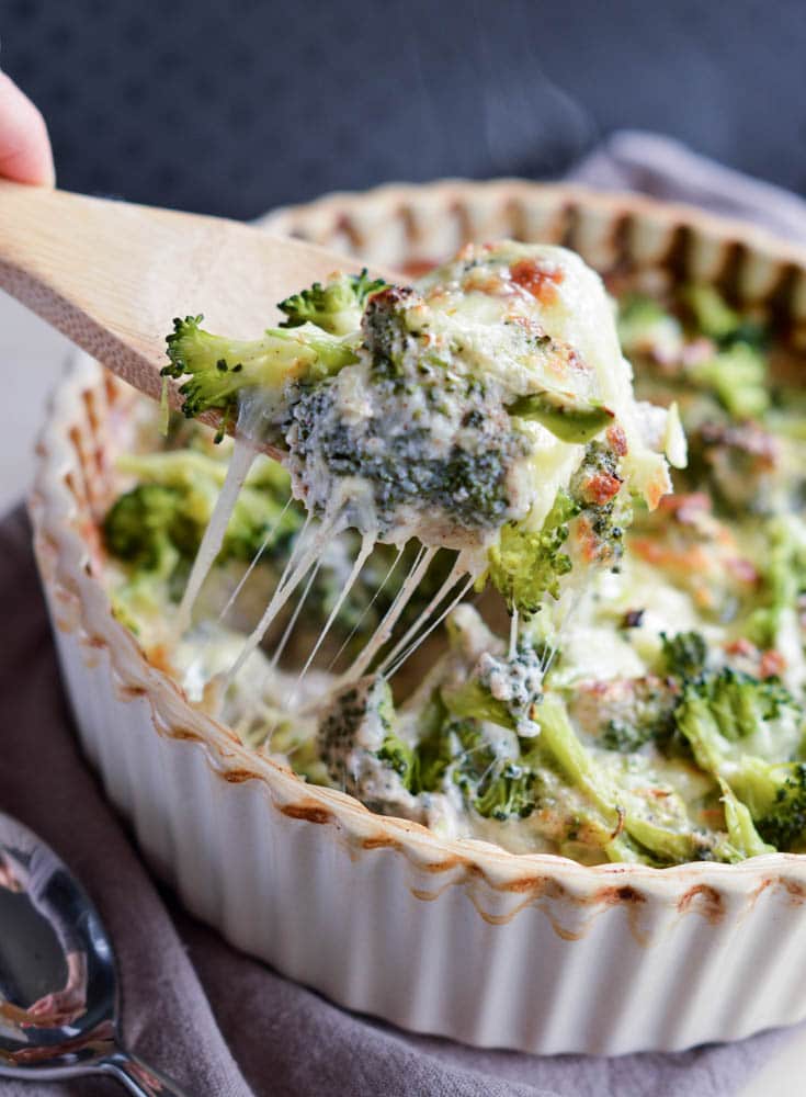 Creamy Broccoli Quinoa Casserole | Healthy Gluten free dinner ...