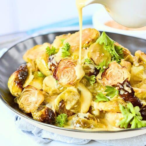 Brussels Sprouts with Mustard Sauce