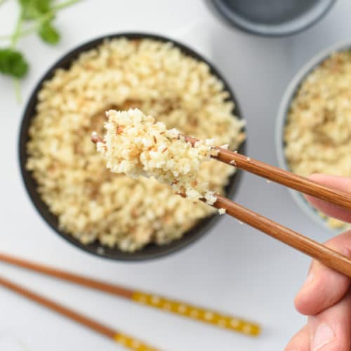 3-Ingredient Keto Rice