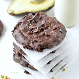 Chocolate Avocado Cookies (Keto, Vegan)