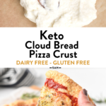 Keto Cloud Bread Pizza Crust