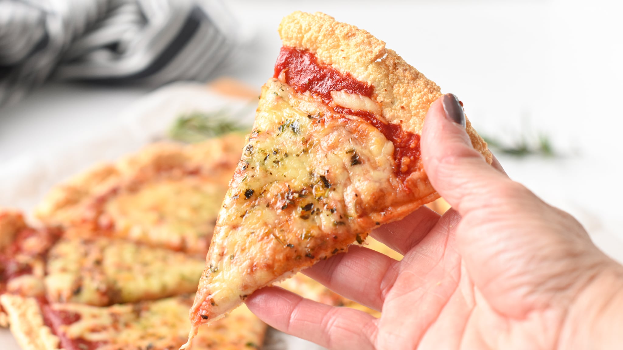 Keto Cloud Bread Pizza Crust