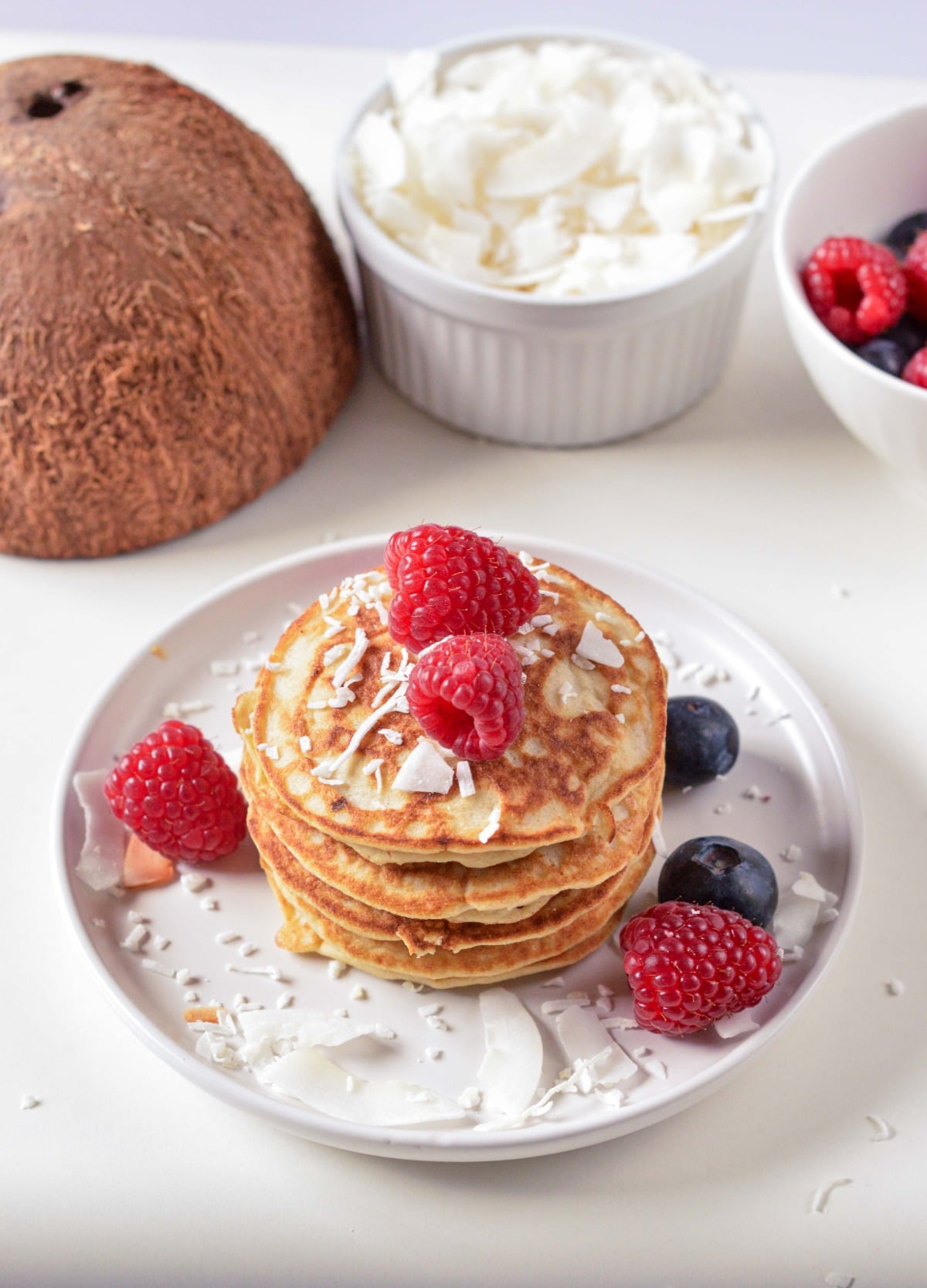 Coconut Flour Pancakes (Keto, Gluten-Free)