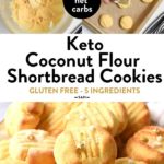 Low carb Coconut Flour Shortbread Cookies