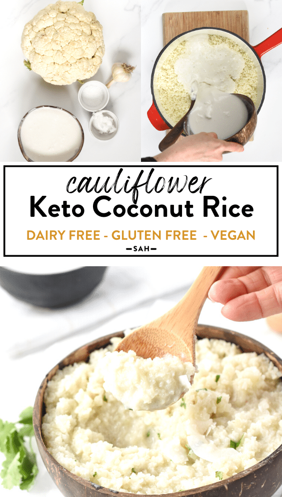 Coconut cauliflower rice