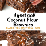 Coconut flour brownies