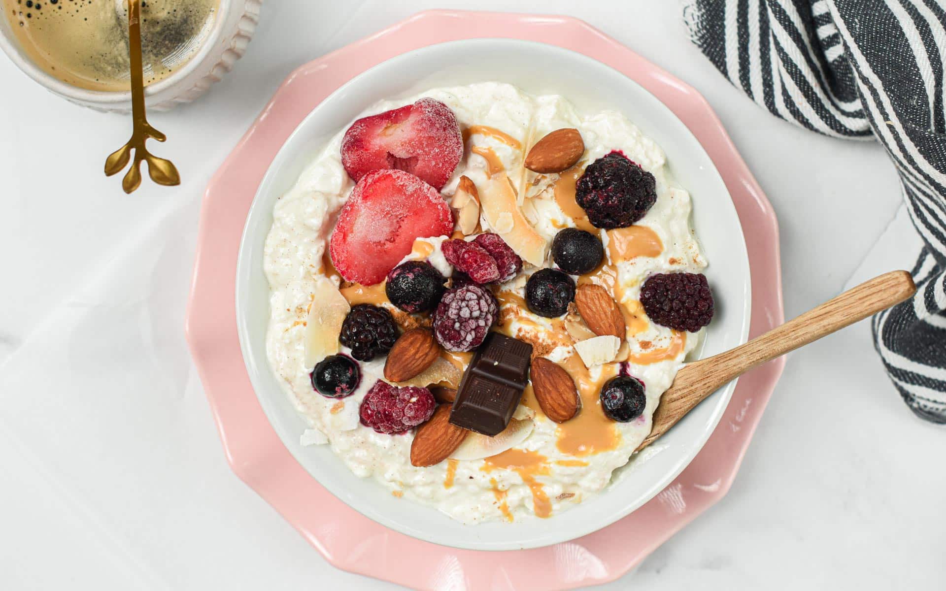 Cottage Cheese Breakfast - Sweet As Honey