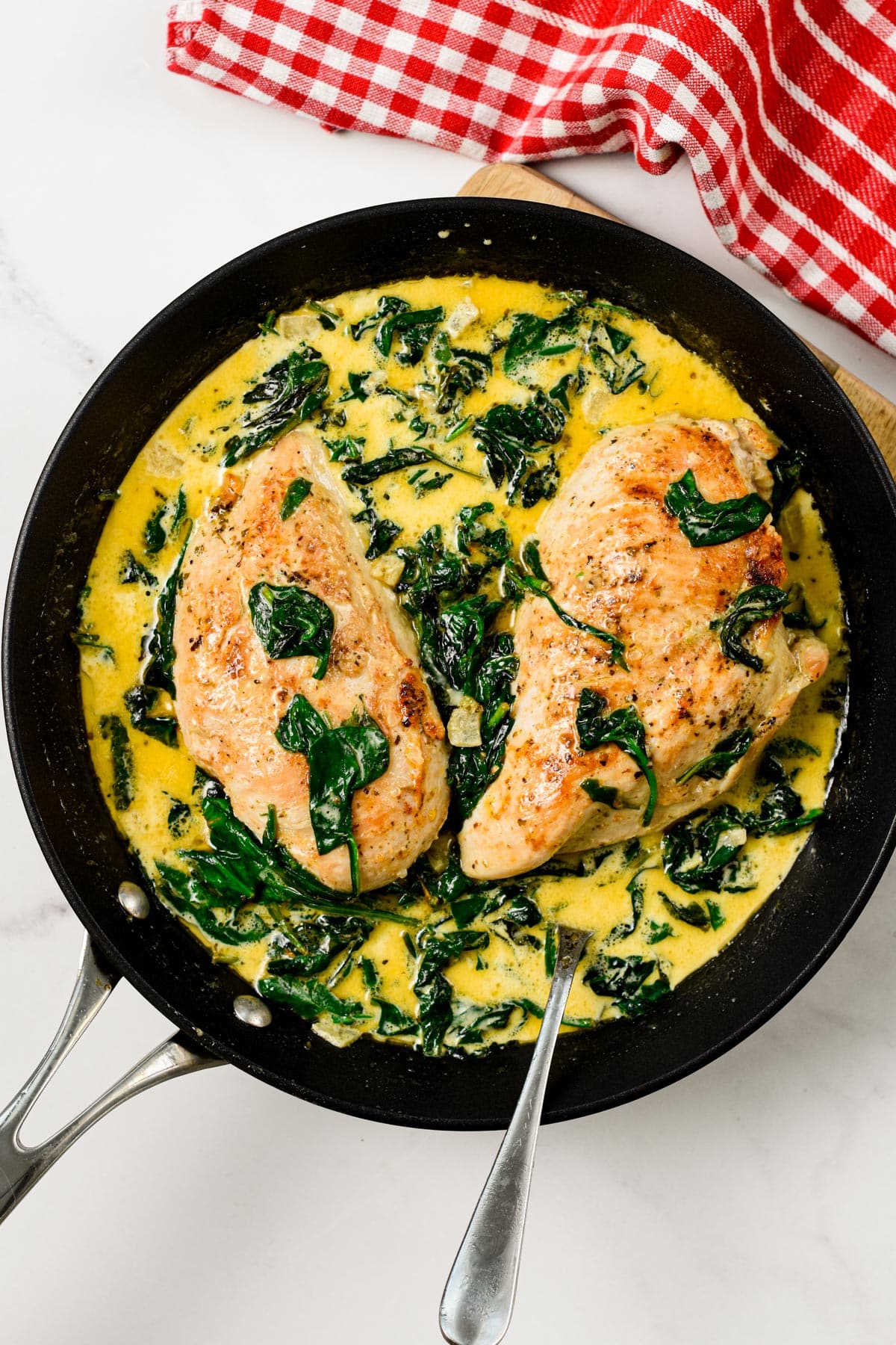 Creamy Spinach Chicken