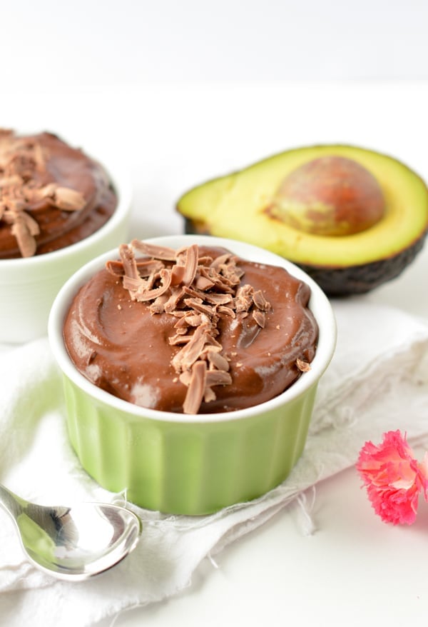 Paleo Avocado chocolate mousse