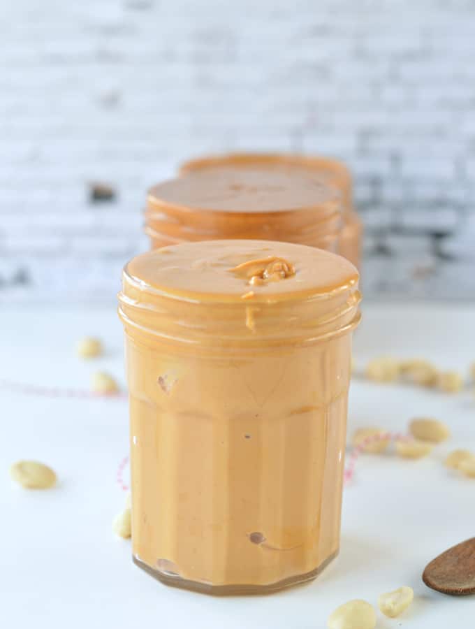 How to make healthy peanut butter ?