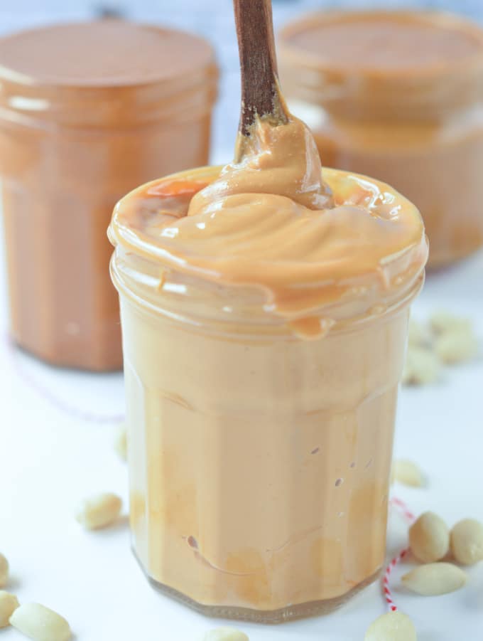 How to make healthy peanut butter?