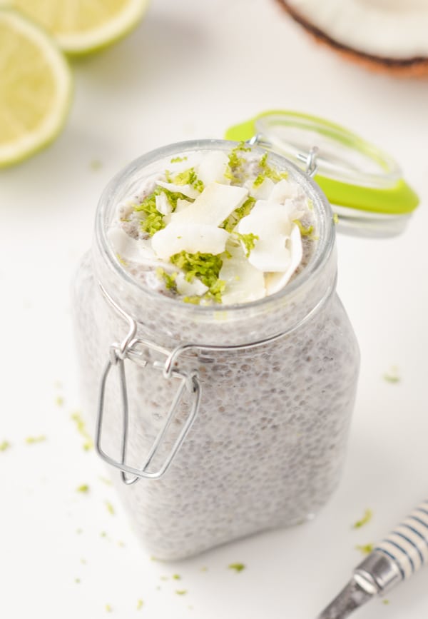 lemon chia pudding keto