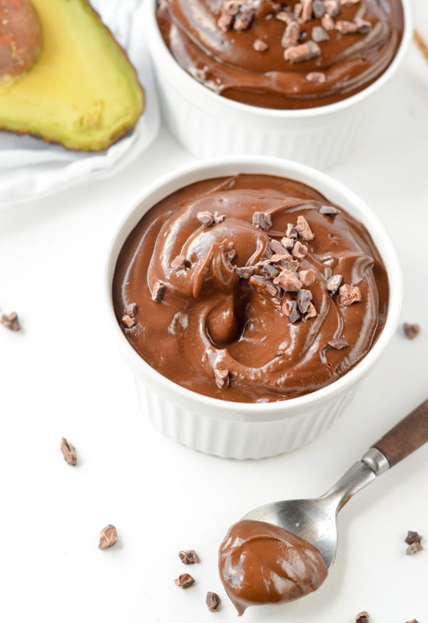 CHOCOLATE AVOCADO PUDDING KETO