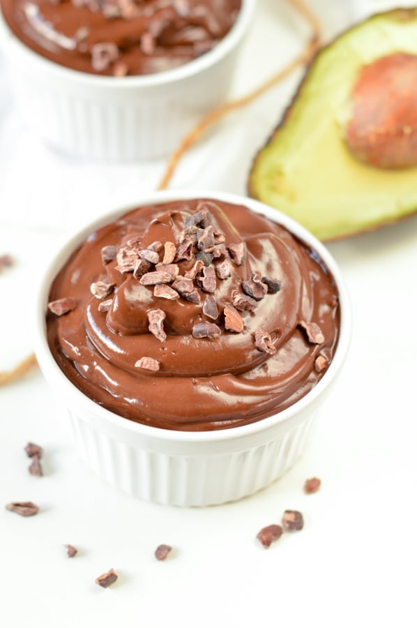 CHOCOLATE AVOCADO PUDDING KETO