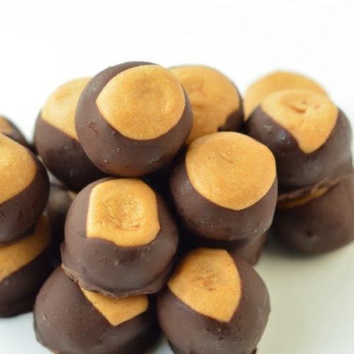 KETO NO BAKE PEANUT BUTTER BALLS