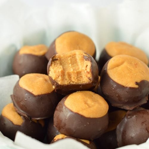 No-Bake Peanut Butter Balls – Keto Buckeyes Balls