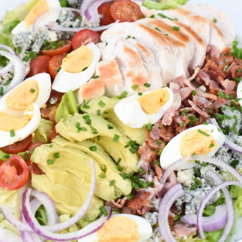 Keto Cobb Salad Recipe (Ready In 15 Minutes)