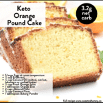 Keto Orange Pound Cake