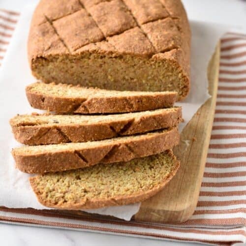 Flaxseed Bread (Keto, Vegan)