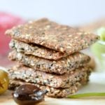 Flaxseed crackers