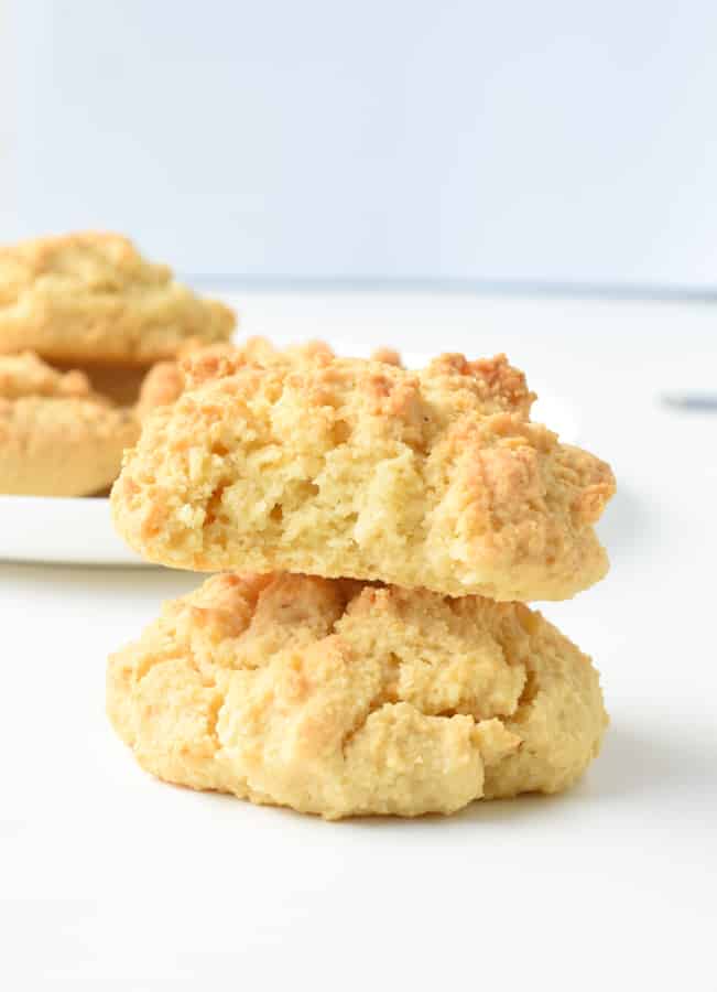 Fluffy keto biscuits