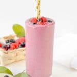 Frozen berry smoothie recipe