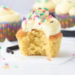 Gluten-free vanilla cupcakes