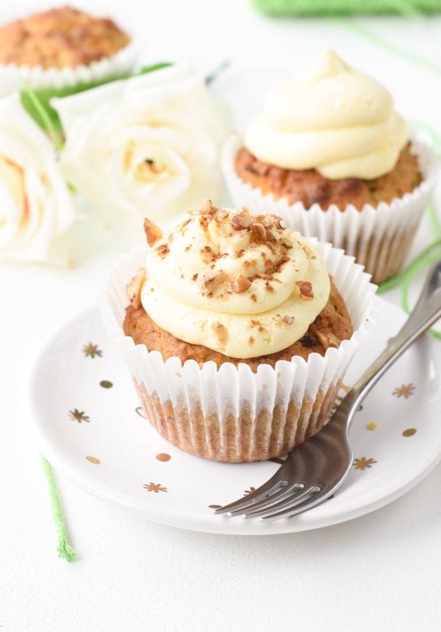 Gluten free Carrot Cake Muffins