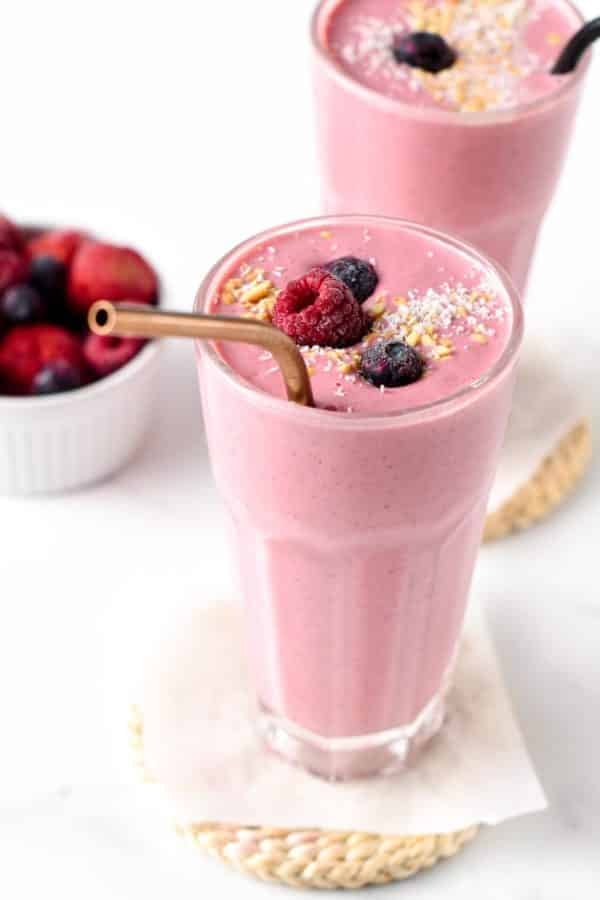 Greek Yogurt Smoothie (12g Protein) - Sweet As Honey