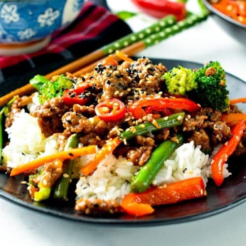 Ground Beef Stir Fry