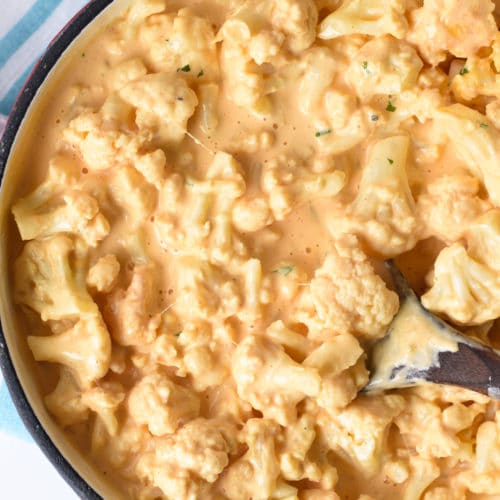 Keto Cauliflower Mac and Cheese Recipe